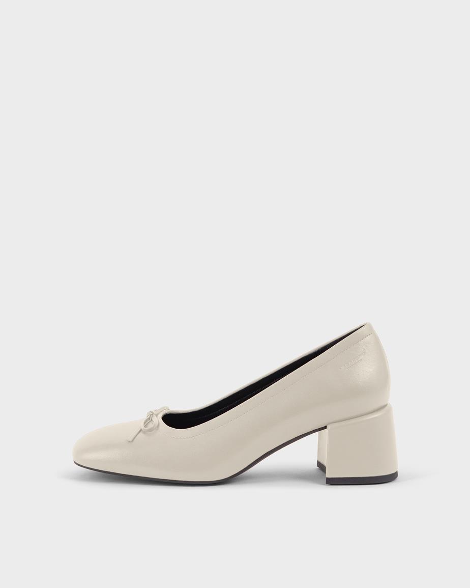 Adıson pumps Off-Whıte, Leather