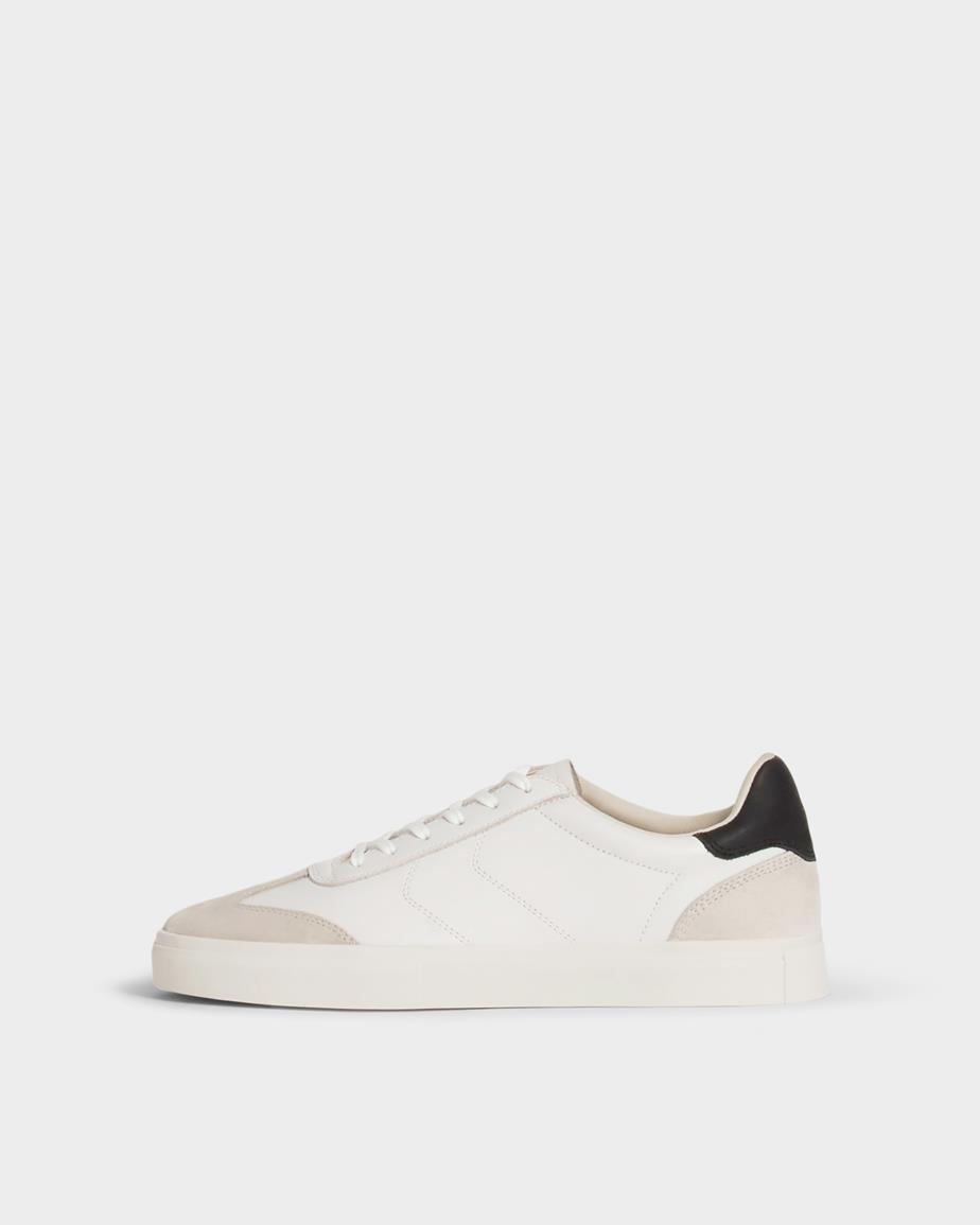 Cody sneakers Bianco, Pelle/Combinata