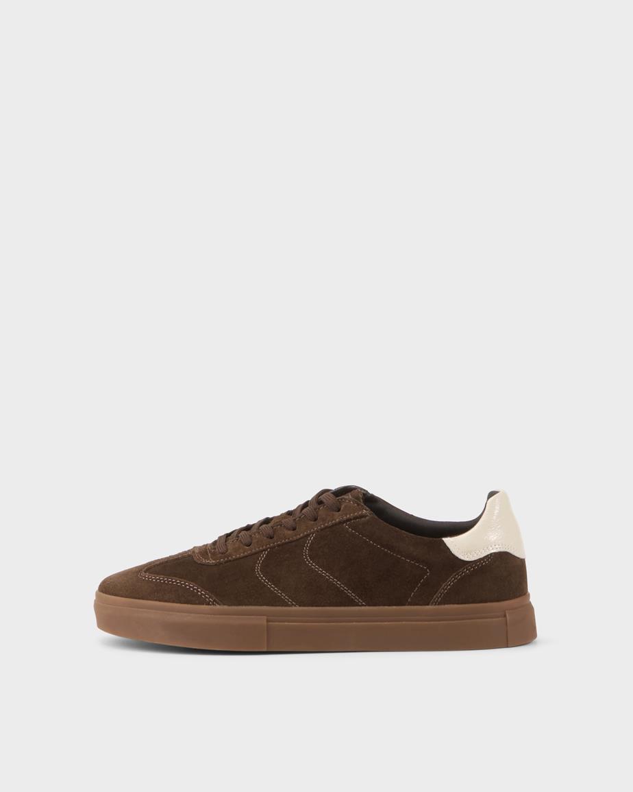 Cody sneakers Dark Brown, Suede/Comb