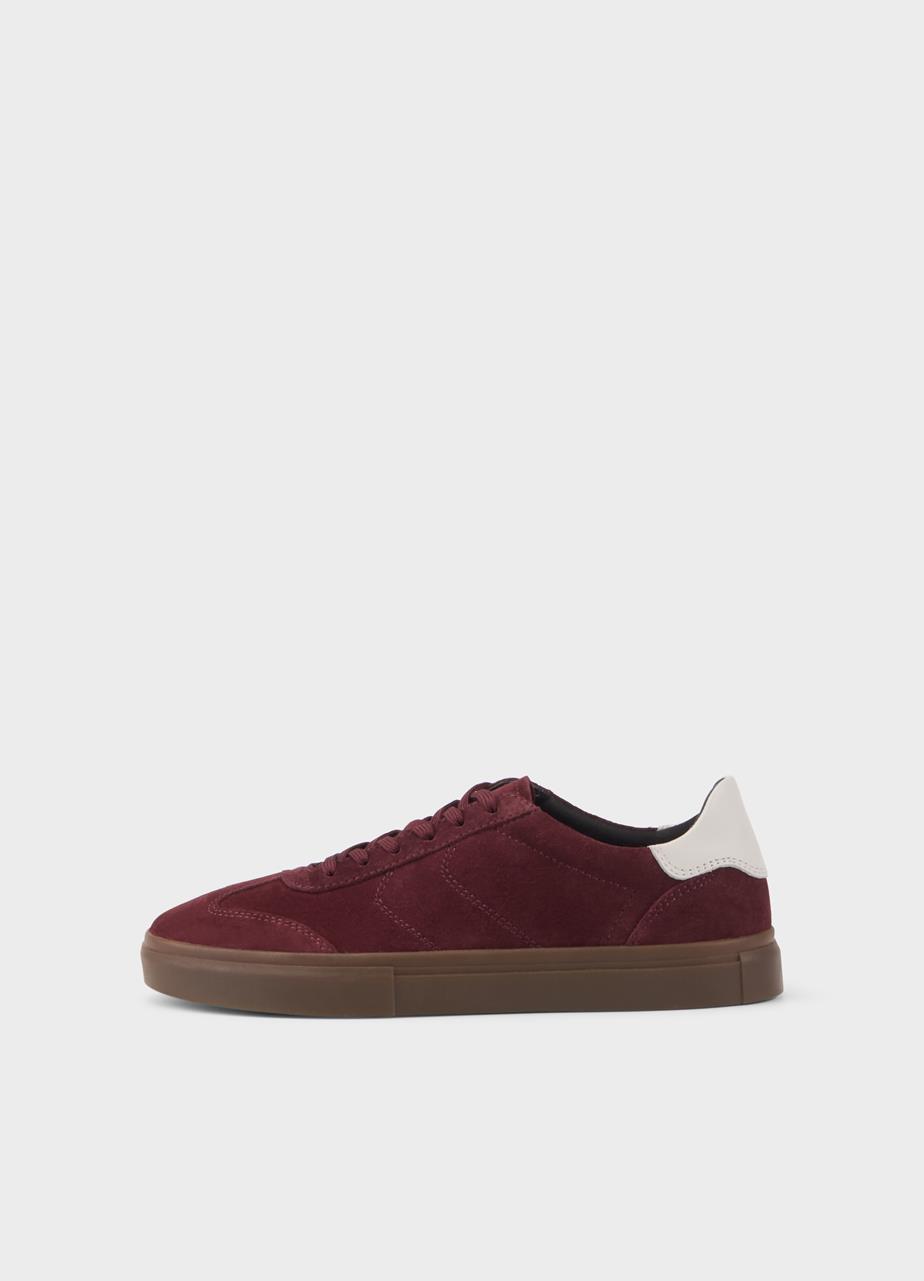 Cody baskets ROUGE FONCÉ DAIM/COMB