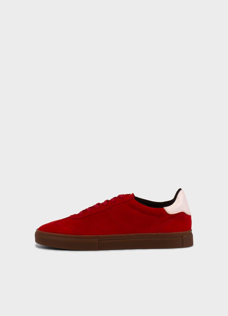 Cody sneakers Red suede/comb