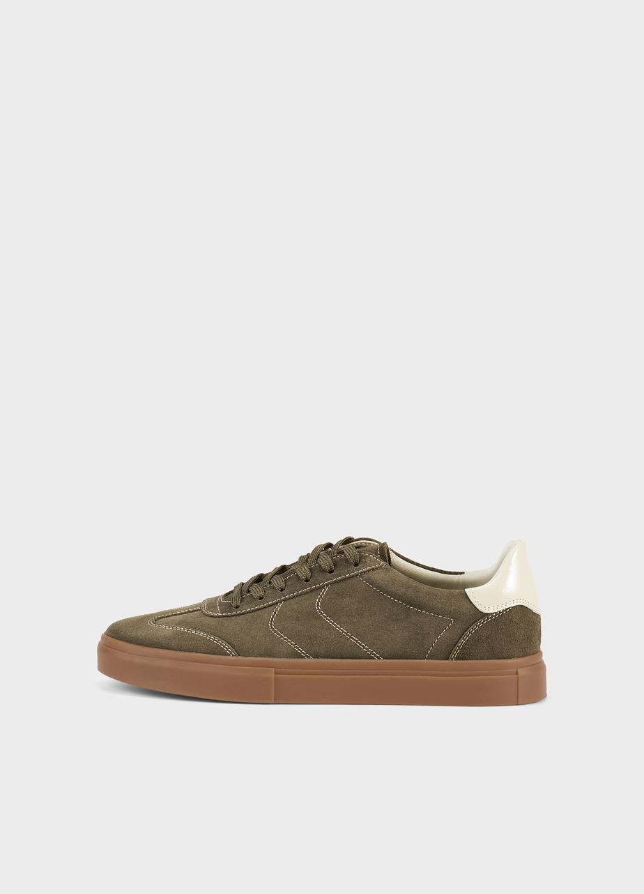 Cody sneakers MÖRKGRÖN MOCKA/KOMBINATION