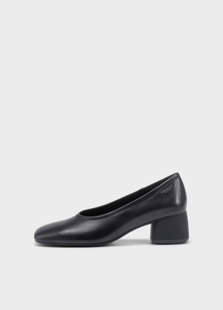 Livia pumps Zwart leer