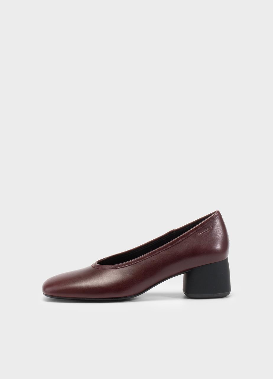 Livia pumps Dark Red leather