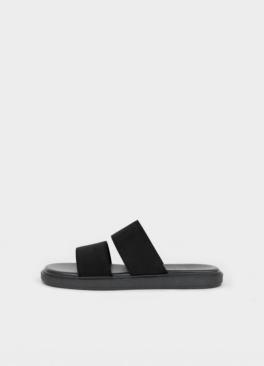 Mason sandals Black nubuck