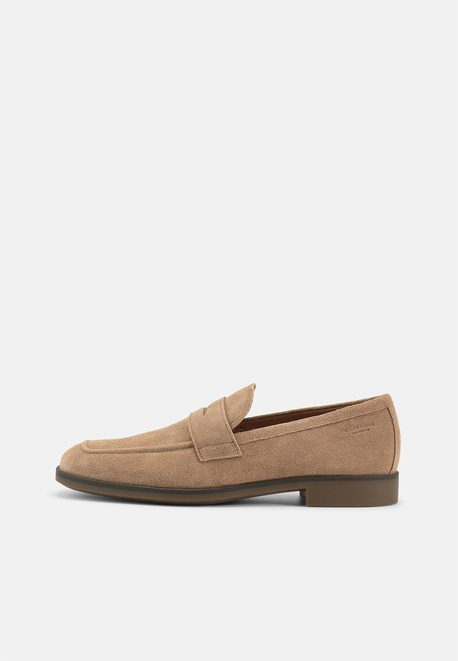 Troy loafers Beige, Suède
