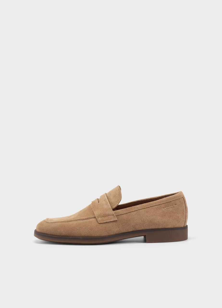 Troy loafer Lichtbruin suède