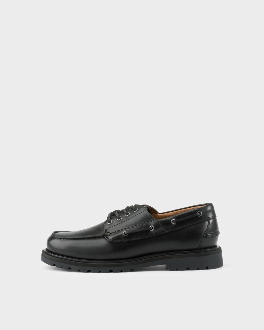 Jay shoes Black, Leather