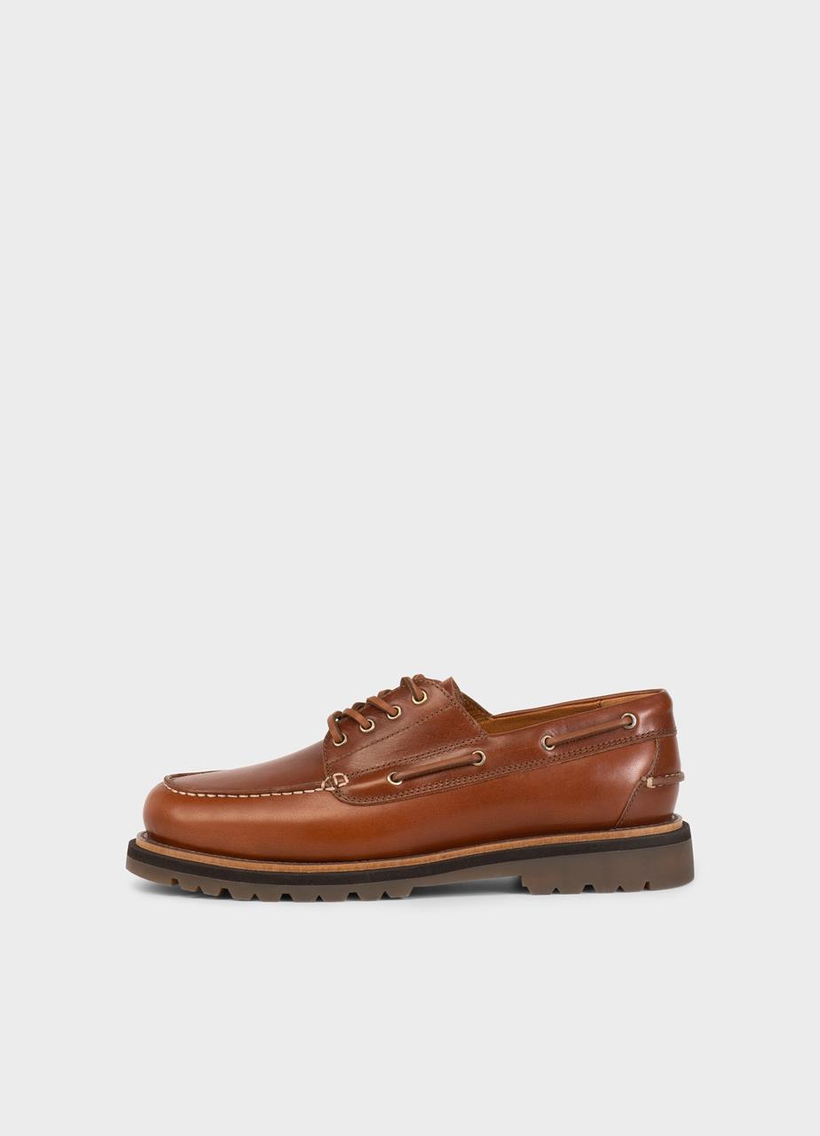 Jay chaussures Marron cuir