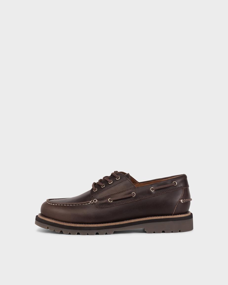 Jay shoes Brown, Leather