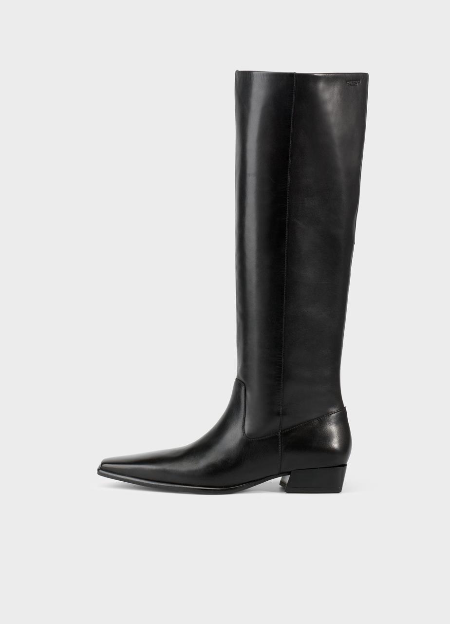 Nella tall boots BLACK LEATHER