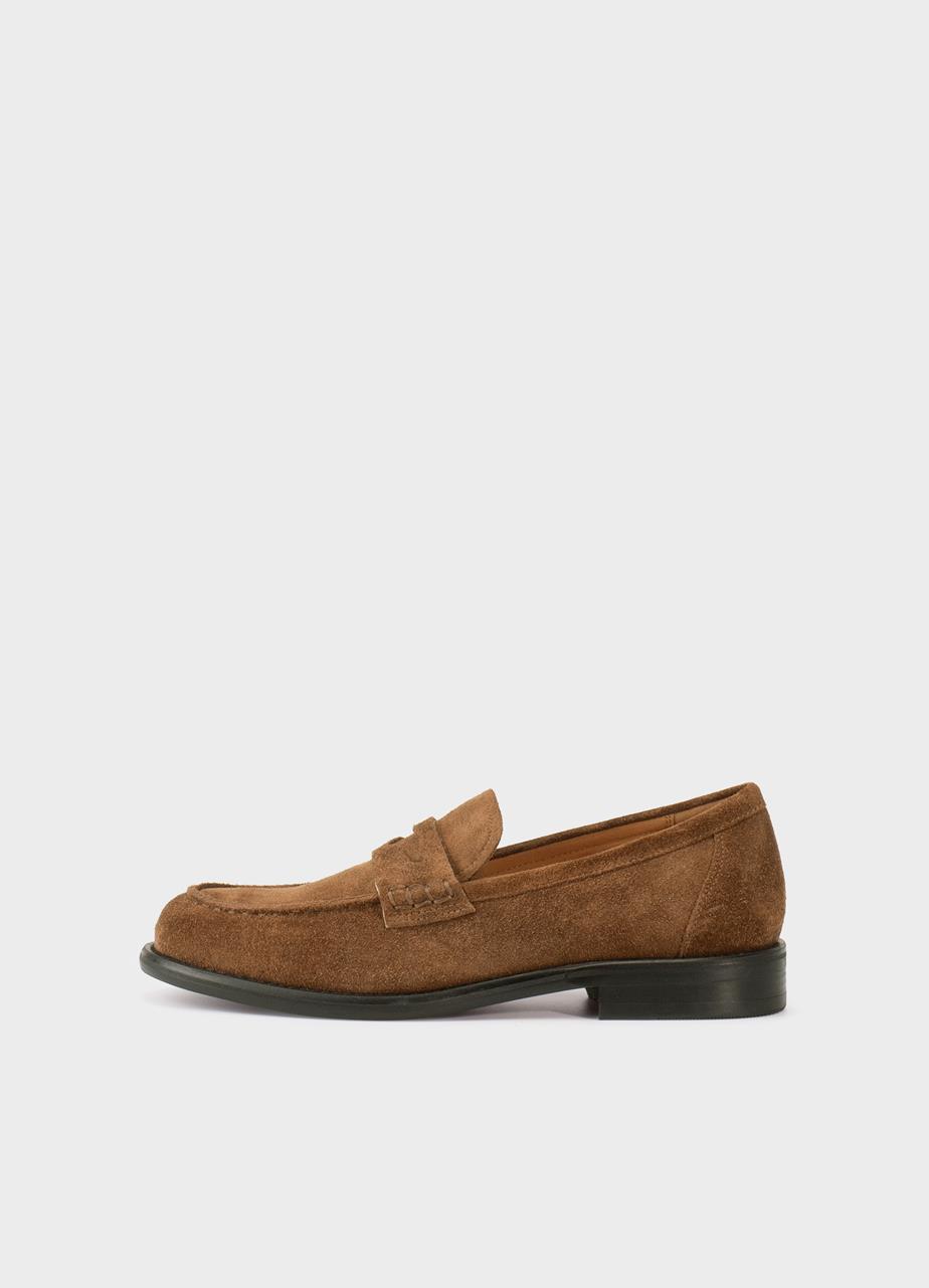 Linn loafers BROWN SUEDE