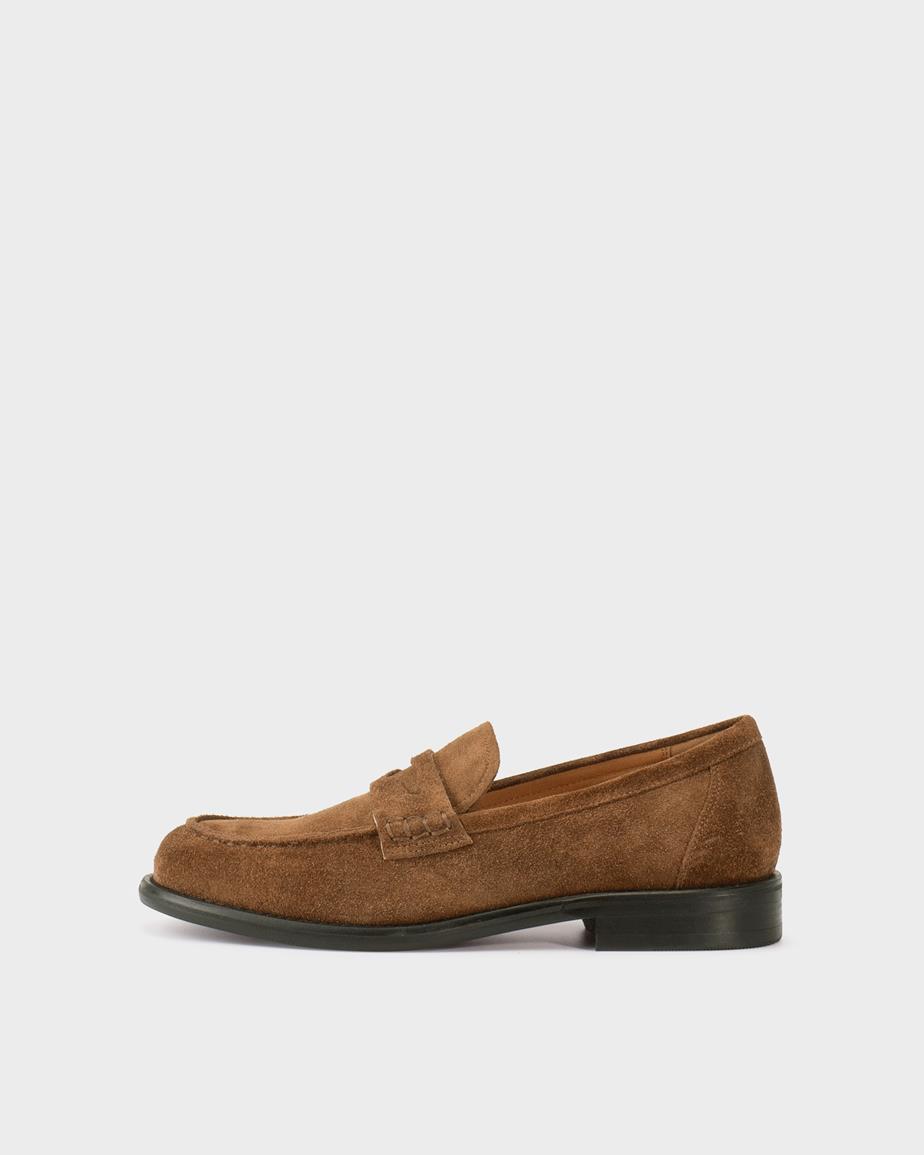 Linn loafers Brown, Suede