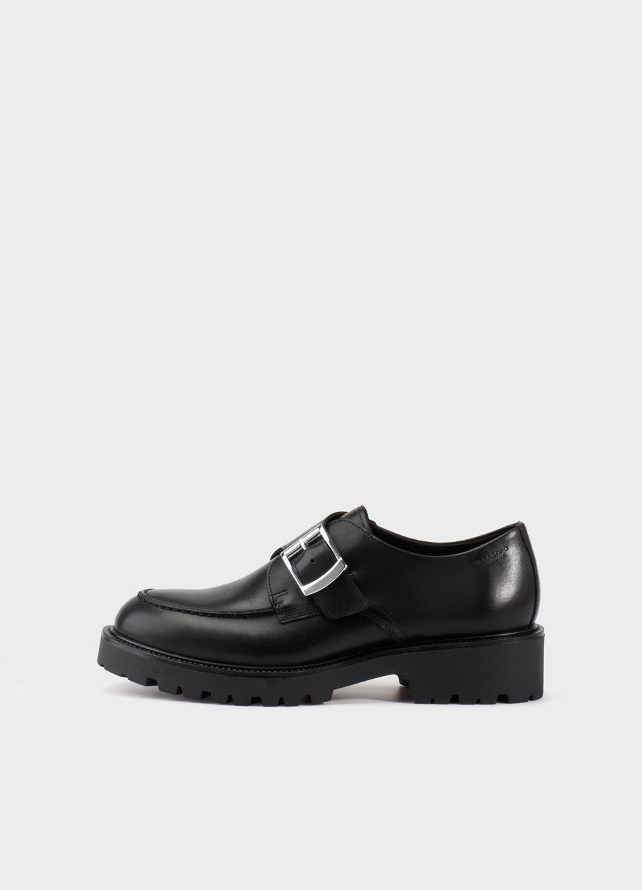 Kenova schoenen ZWART LEER