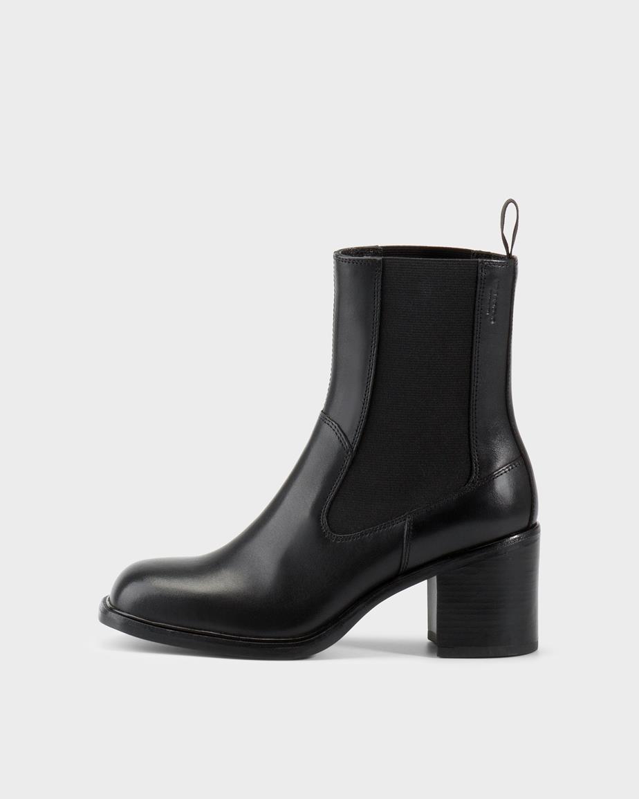 Meryl boots Svart, Skinn