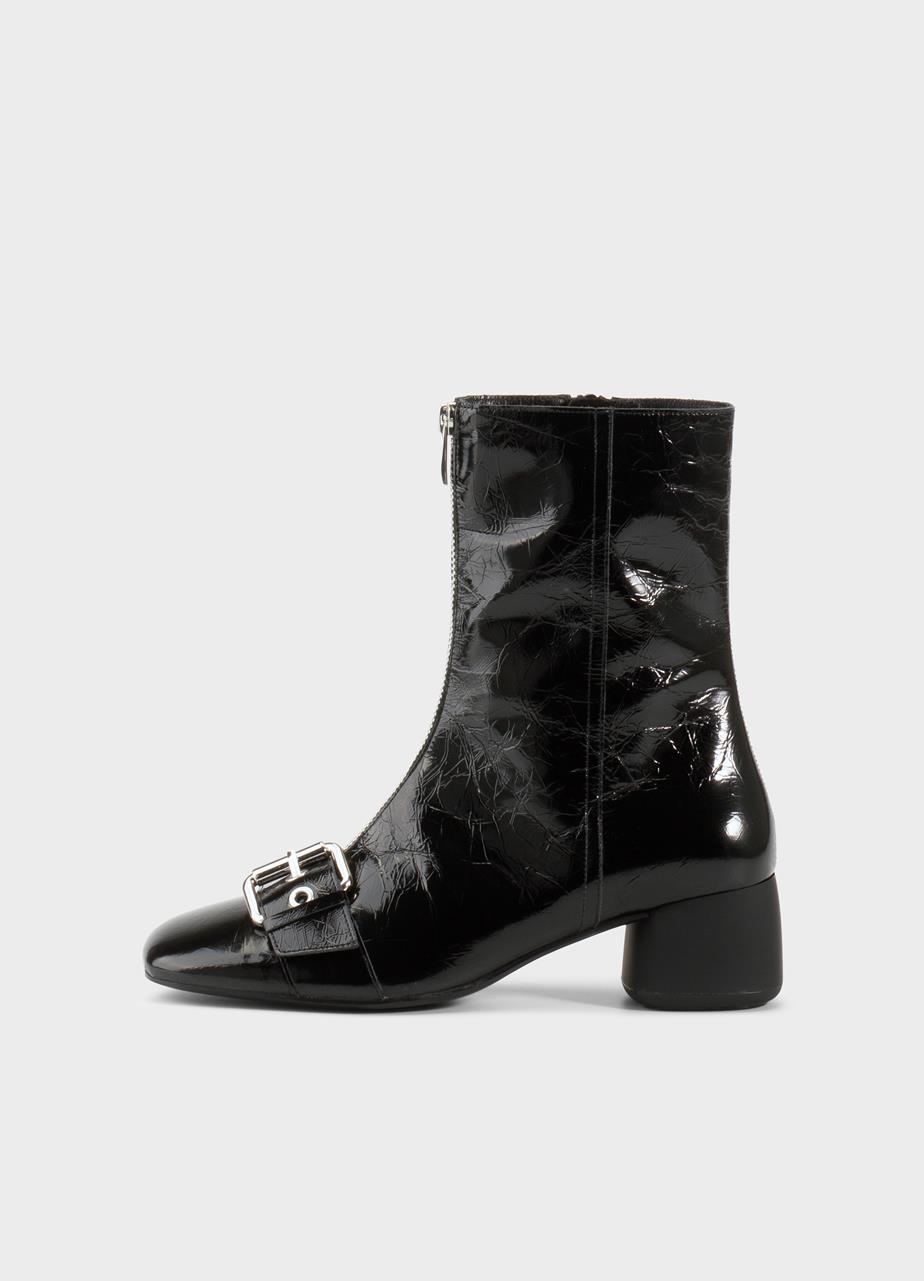 Livia ankle boots BLACK PATENT LEATHER