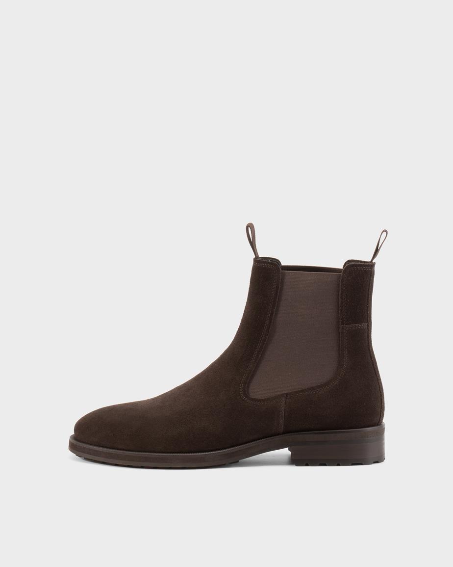Brian boots Dark Brown, Suede