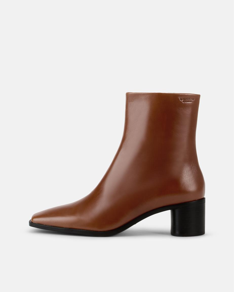 Fay ankle boots Brown, Leather