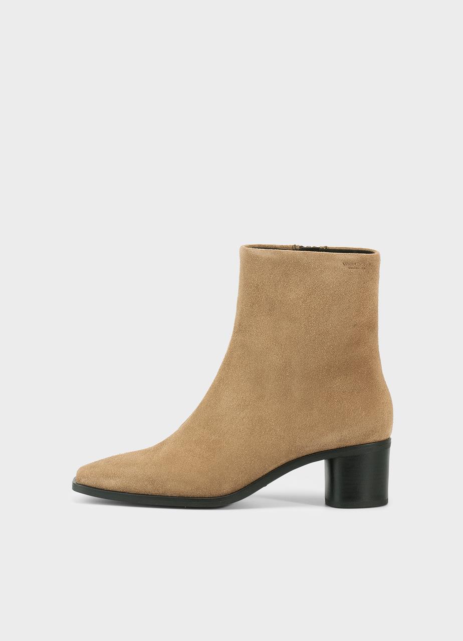 Fay ankle boots BEIGE SUEDE