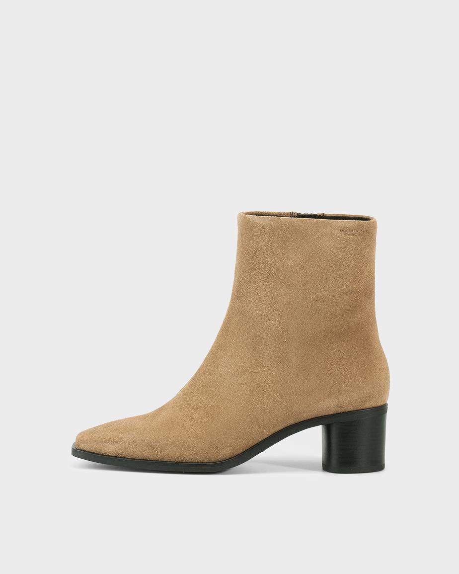 Fay ankle boots Beige, Suede