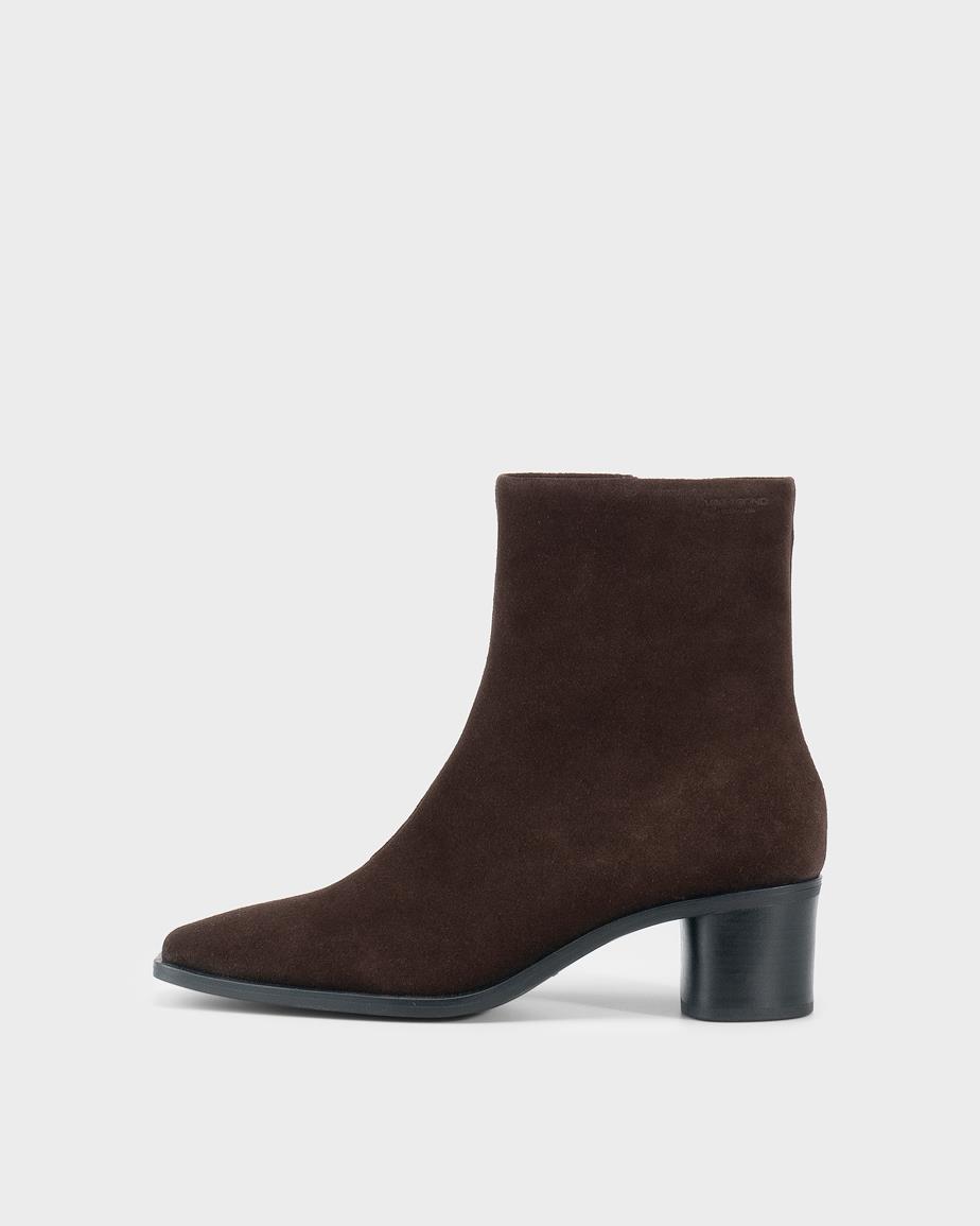 Fay ankle boots Dark Brown, Suede