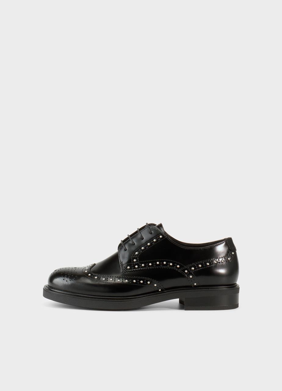 Freya shoes BLACK POLISHED LEATHER