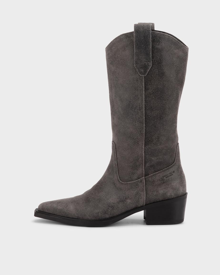 Kelsey boots Black, Textured Leather