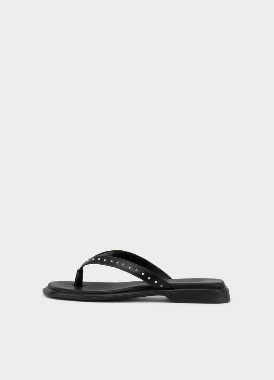 Izzy sandals BLACK LEATHER