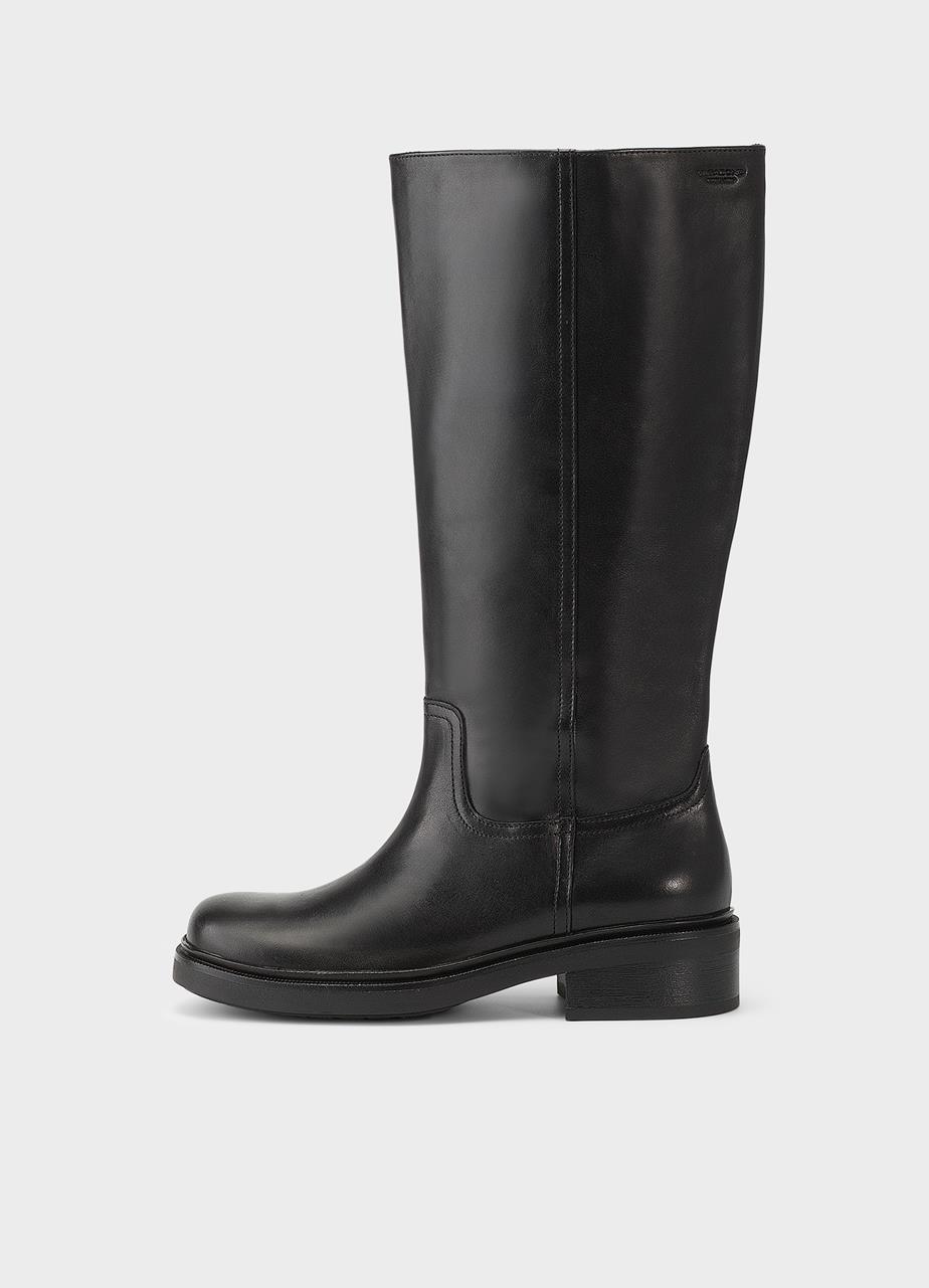 Karlie tall boots BLACK LEATHER