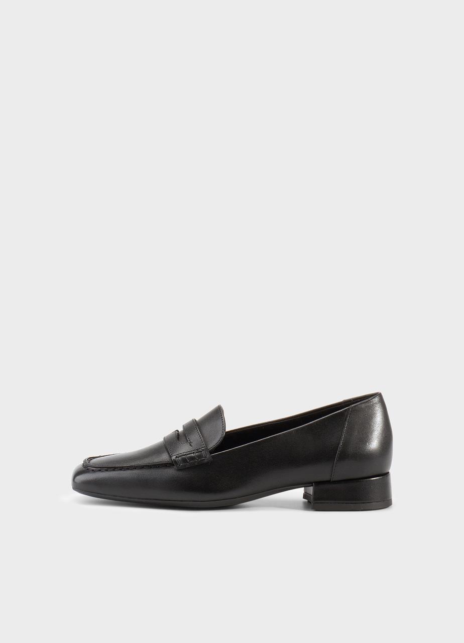 Debbi loafers Black, Leather