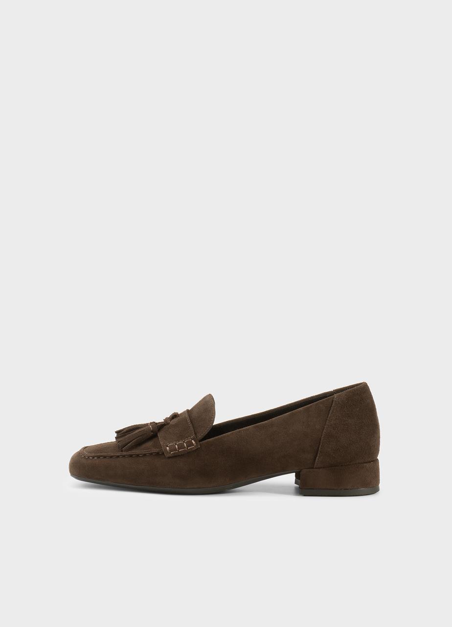 Debbi loafers Brown, Suede