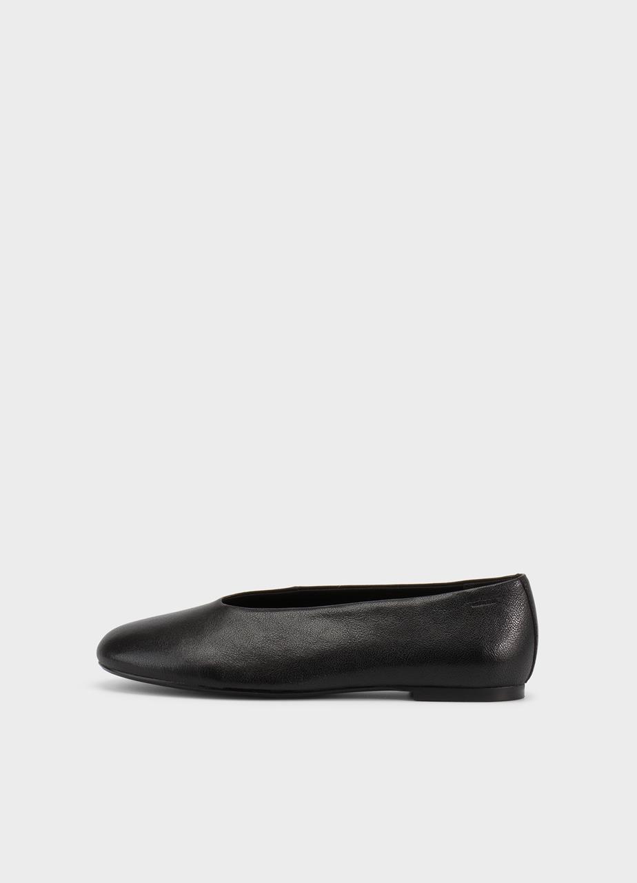 Aleya ballerines NOIR CUIR