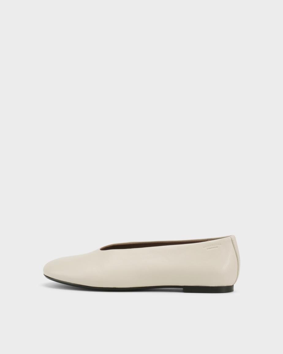 Aleya ballerina's Beige, Leer
