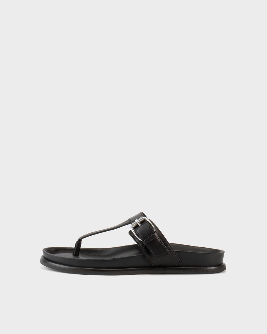 Effie sandaler Svart, Skinn