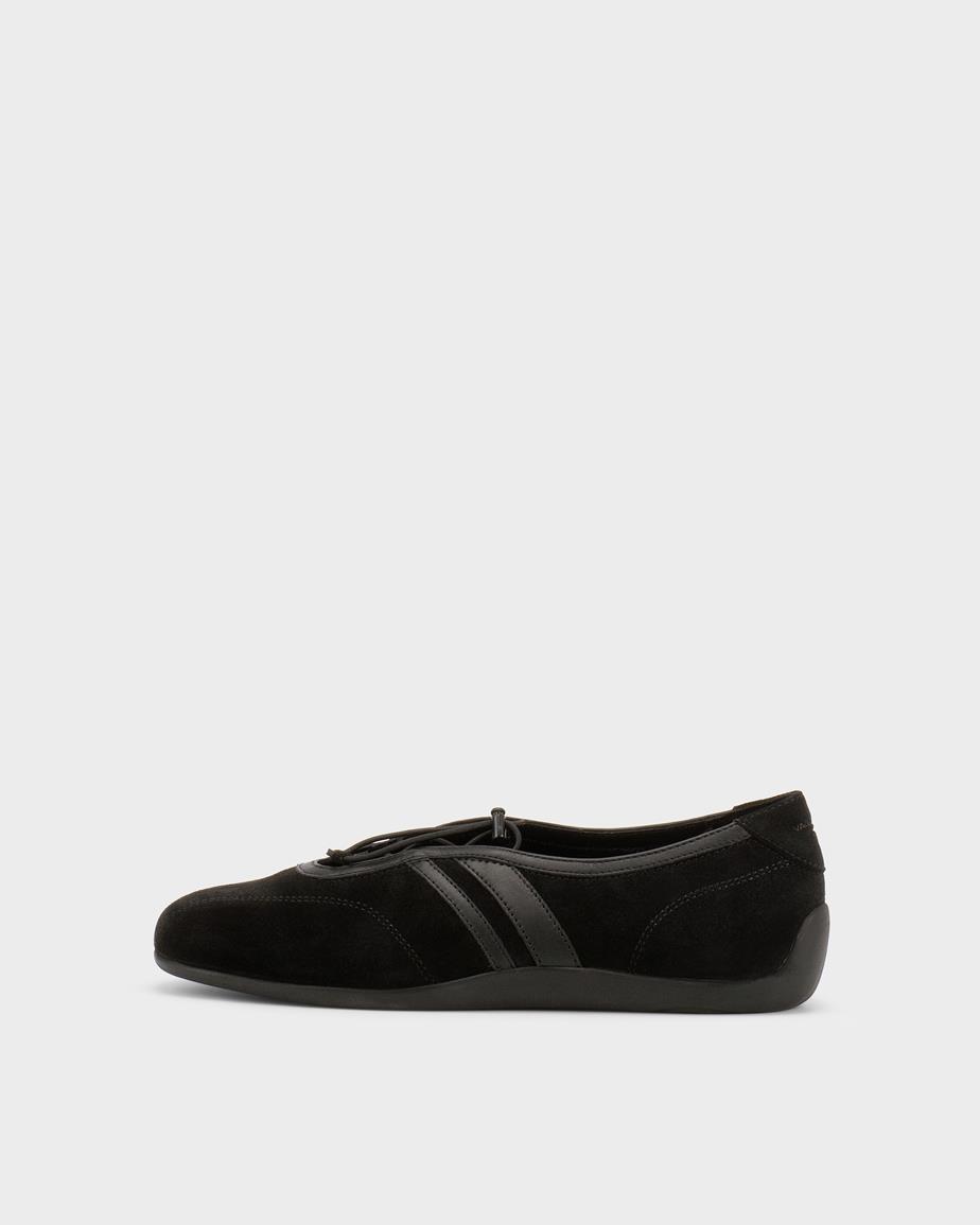 Hollie ballet flats Black, Suede