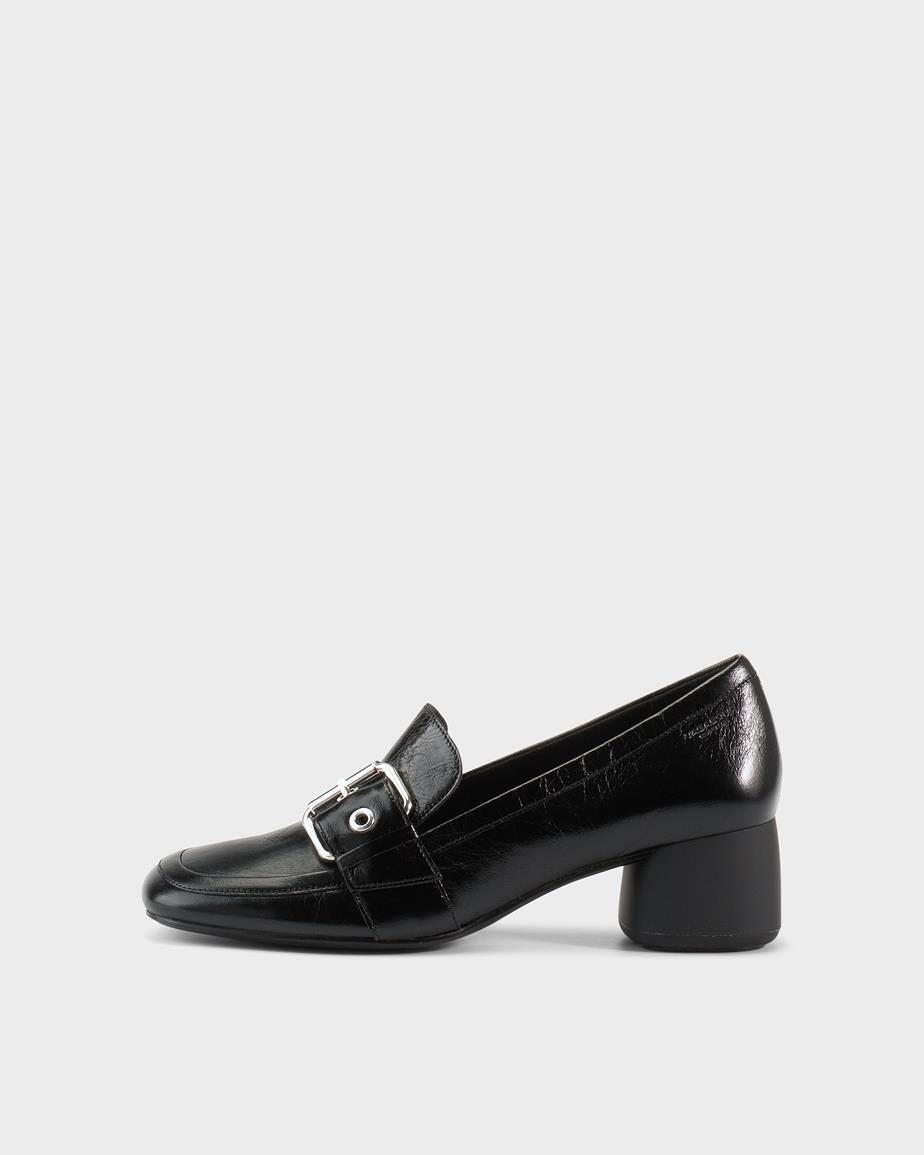 Livia loafers Black, Leather