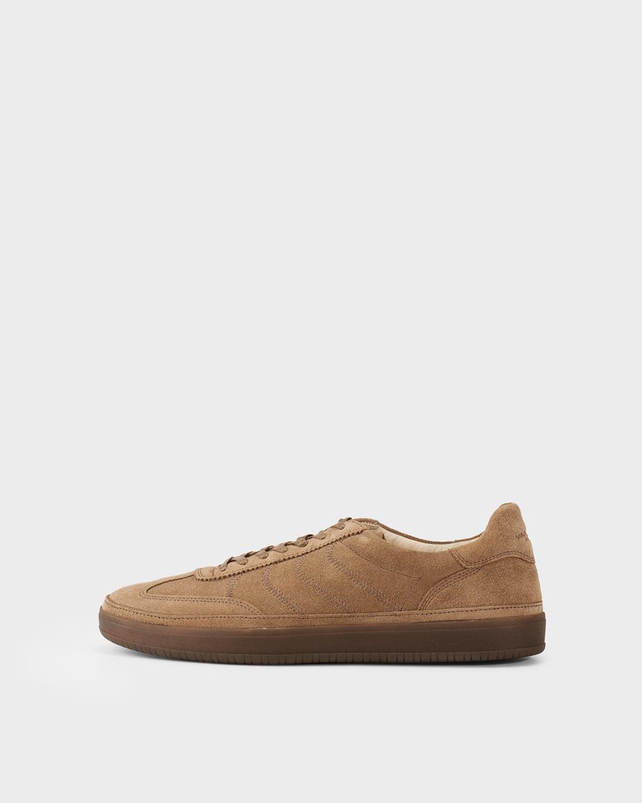 Leo sneaker Beiges, Veloursleder