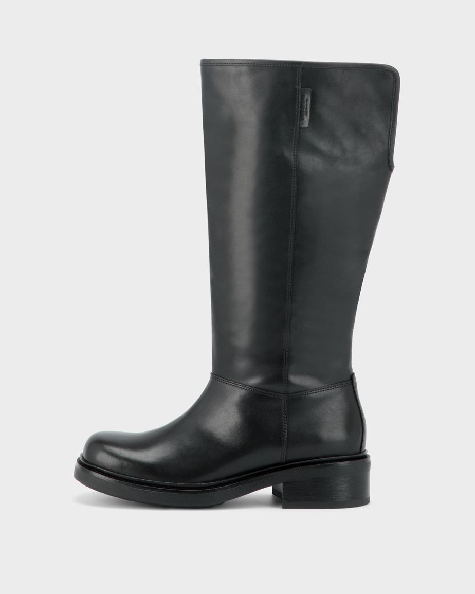 Karlie boots Svart, Skinn