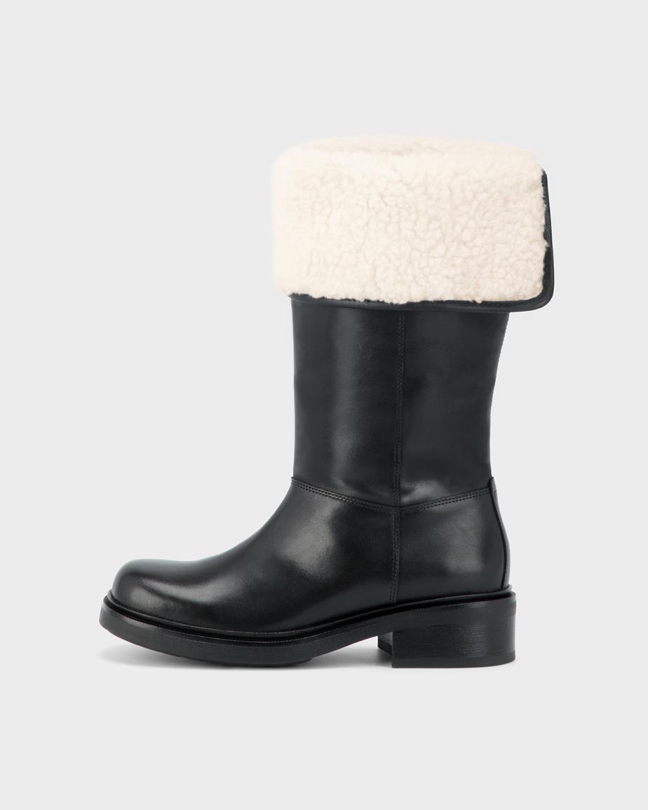 Karlie boots Black, Leather