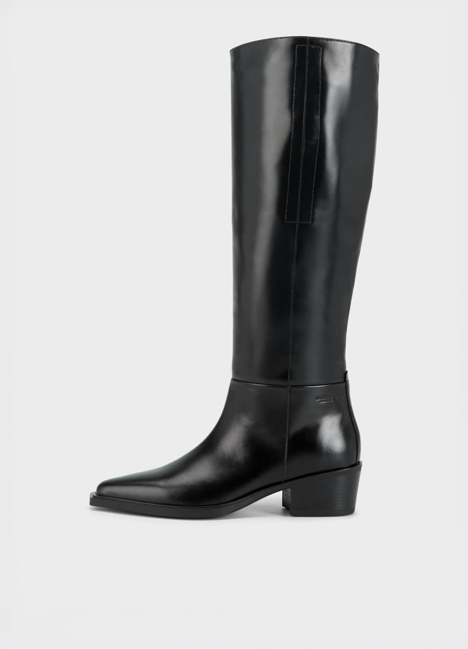 Kelsey tall boots Black, Leather