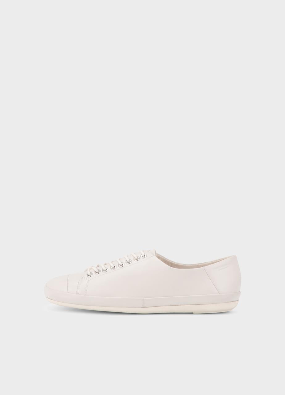 Rose sneakers Alb, Piele