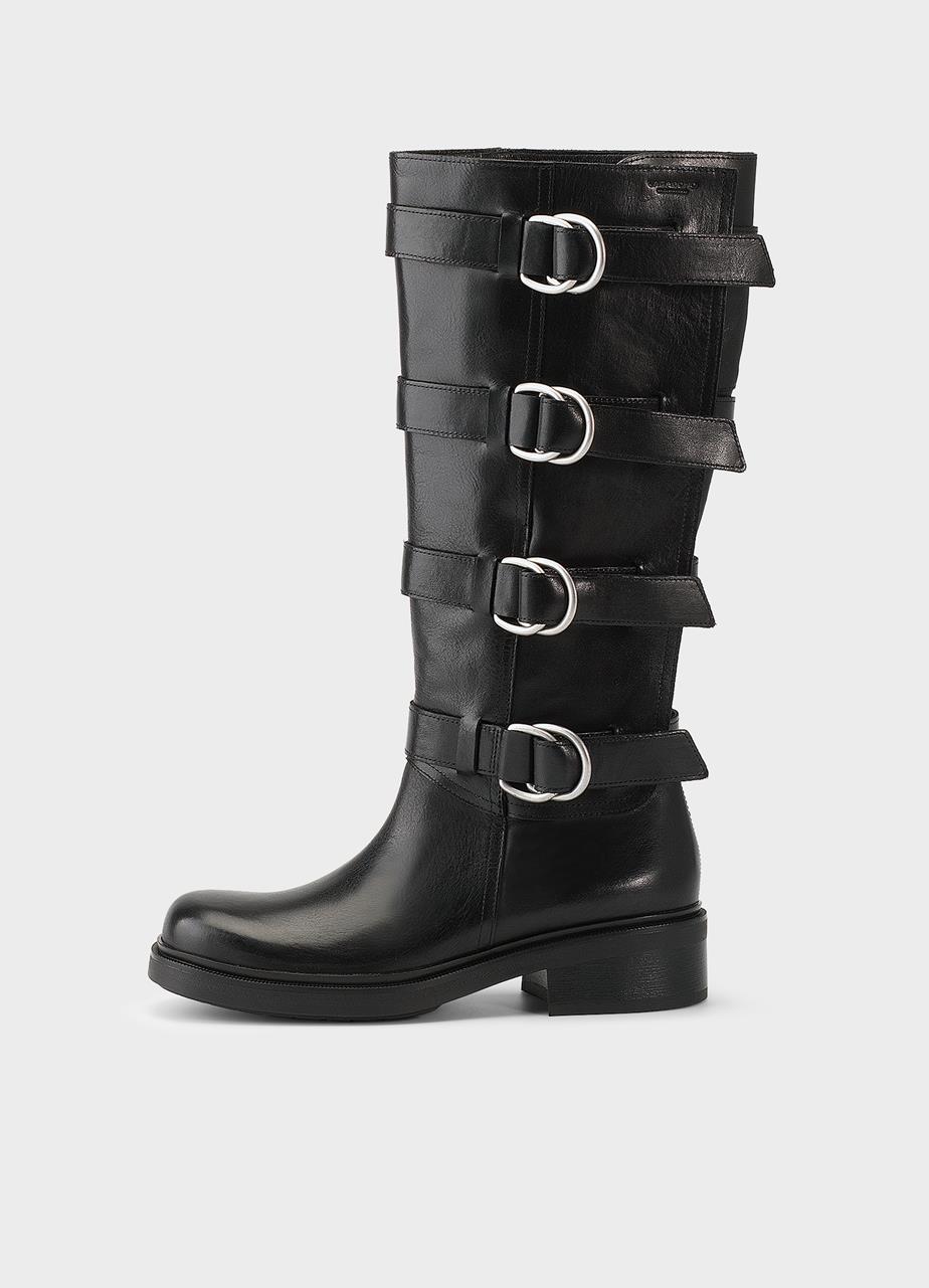 Karlie tall boots BLACK LEATHER