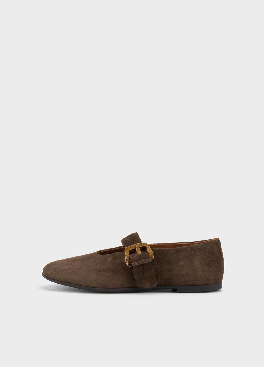Aleya ballet flats Brown, Suede