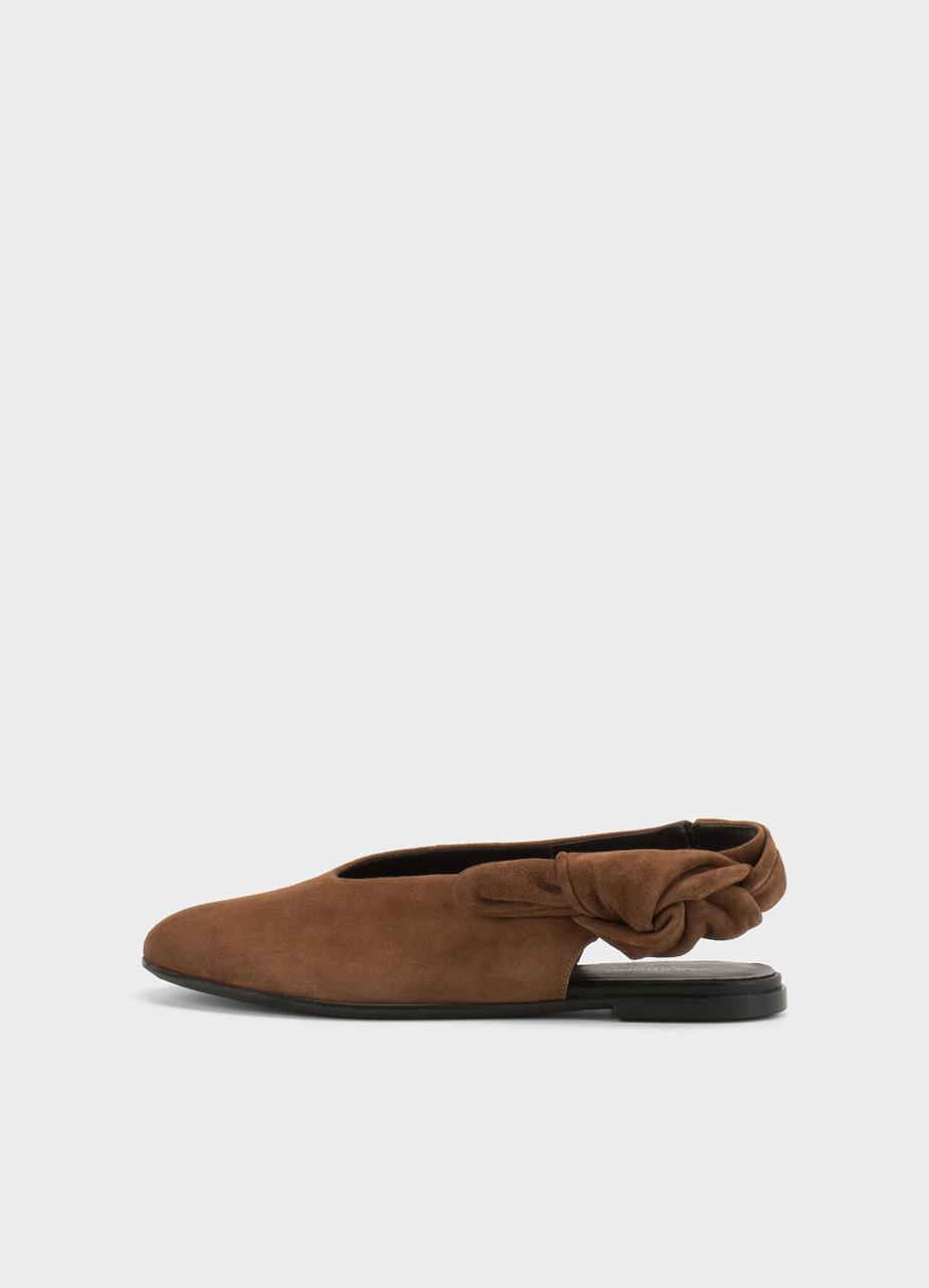 Aleya shoes Brown, Suede