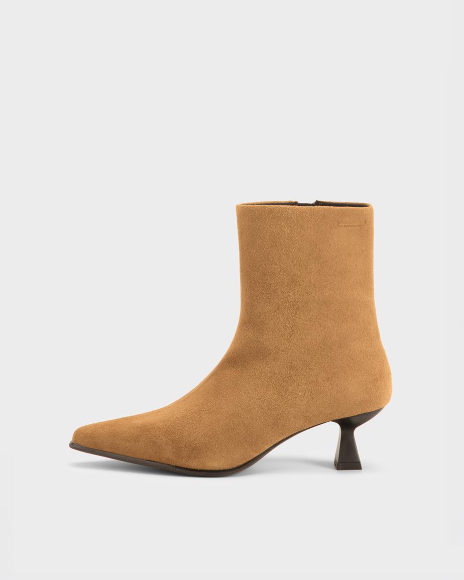 Elly bottes Beige, Daim