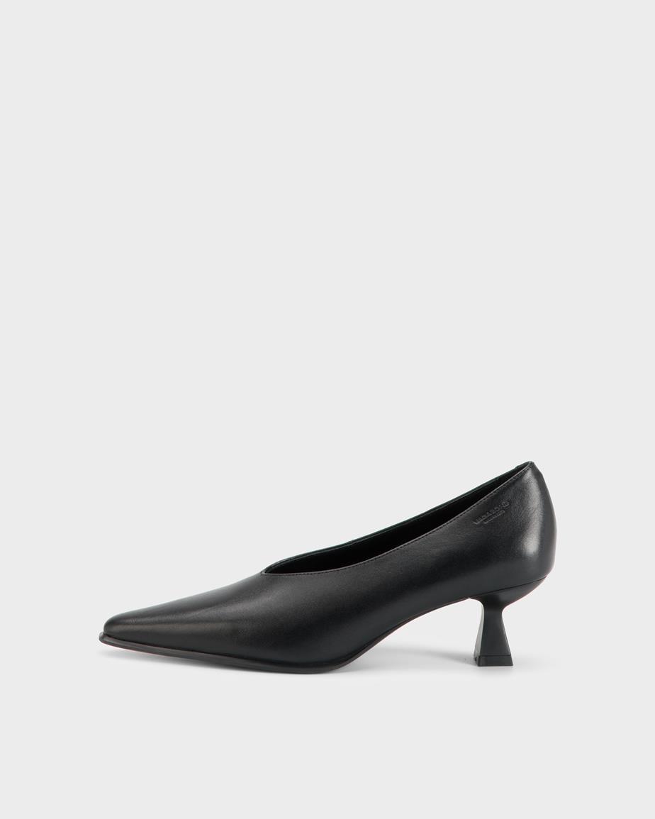Elly escarpins Noir, Cuir