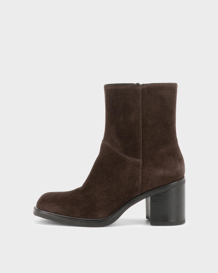 Meryl boots Dark Brown, Suede
