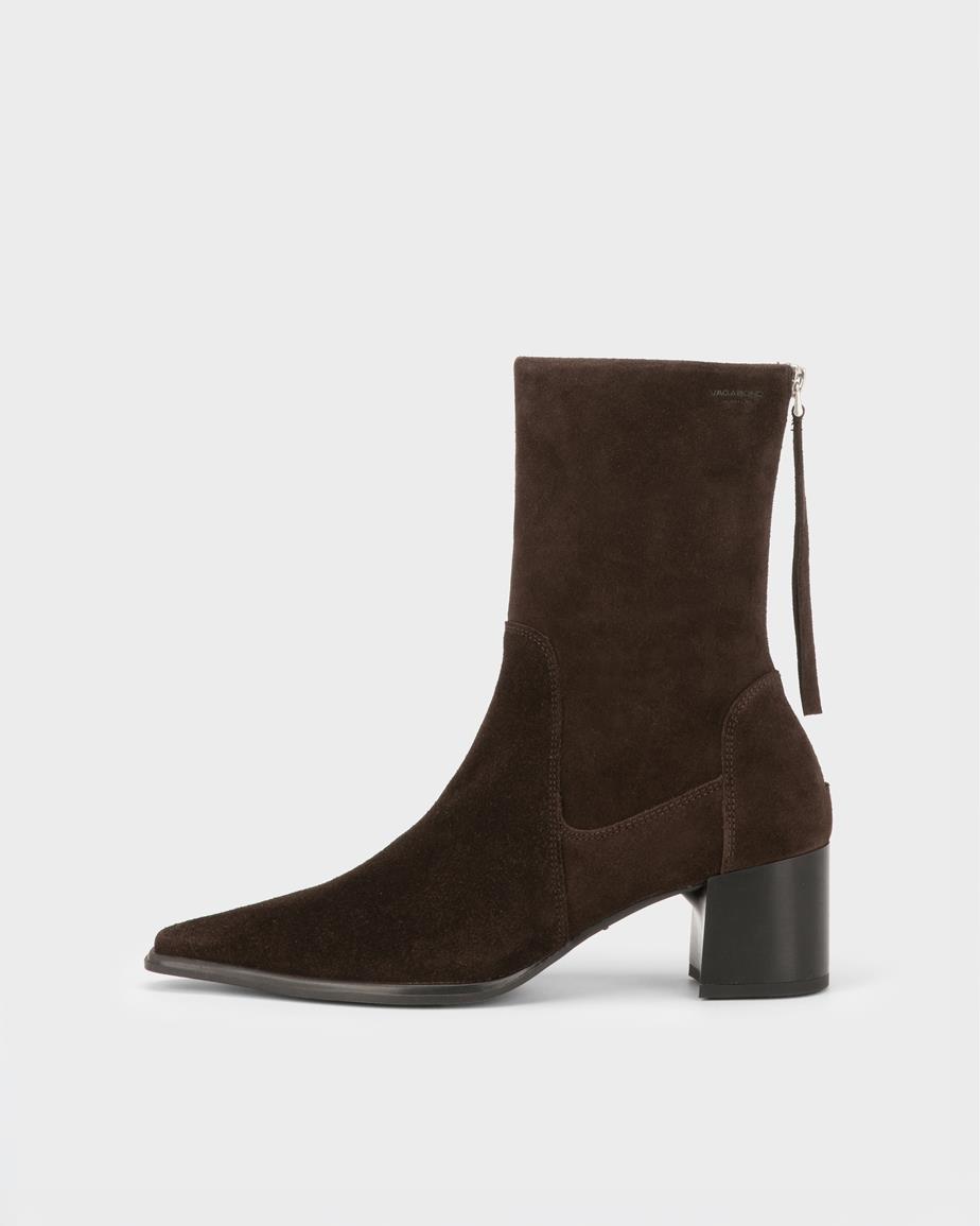 Giselle boots Mörkbrun, Mocka