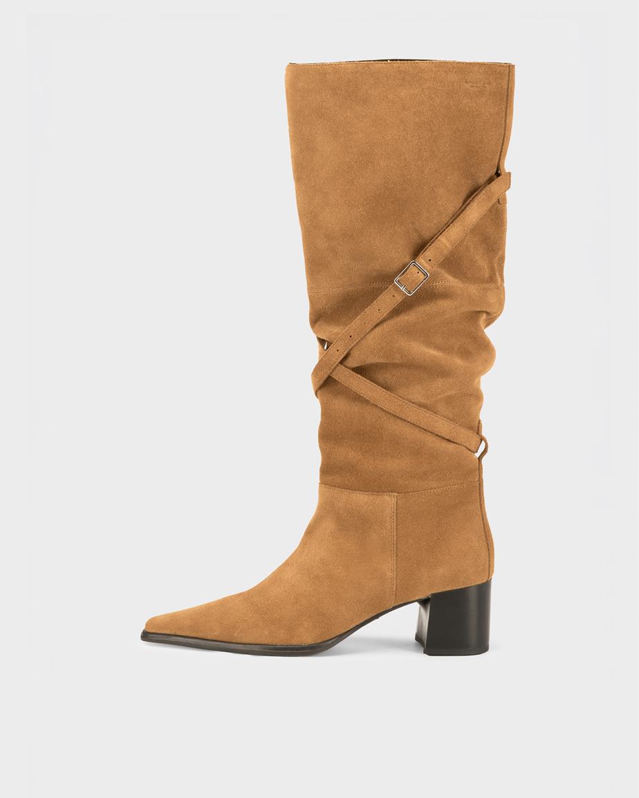 Giselle stövlar Beige, Mocka