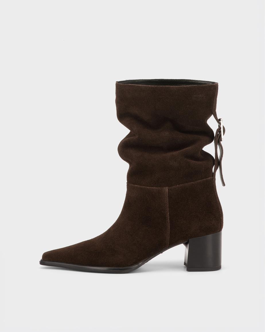 Giselle boots Mörkbrun, Mocka